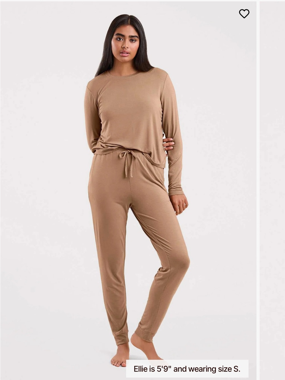 nuuds Mocha Jogger Pajama Set